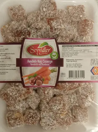 Seyyidler Hazelnut and Carrot Cezerye
