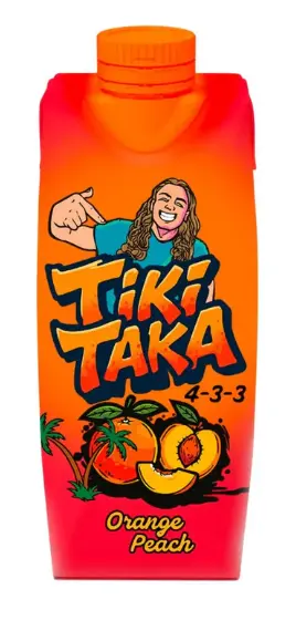 Tiki Taka Orange Pfirsich Getränk 500 ml