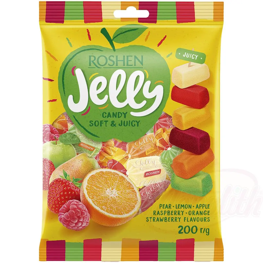 Roshen Jelly Fruit Candies 200 g