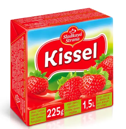 Sladkaya Strana Erdbeer Kissel Dessert 225 g