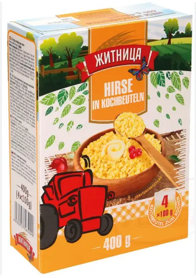 Zhitnitsa Hirse in Kochbeuteln 400 g
