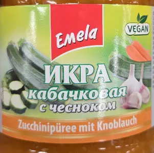 Emela Sarımsaklı Kabak Ezmesi 550 g