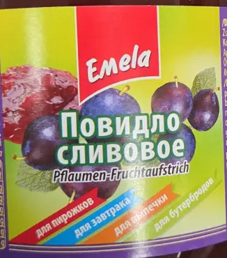 Emela Pflaumen-Fruchtaufstrich 630 g