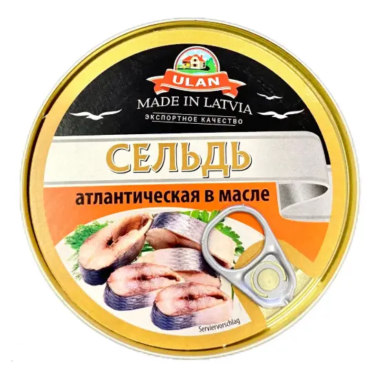 Ulan Atlantischer Hering in Oel 240 g