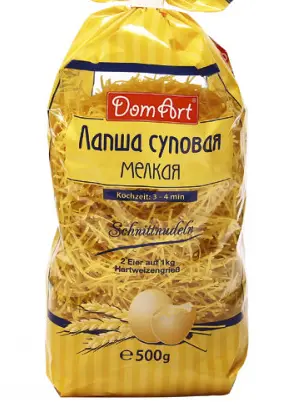 DomArt Suppennudeln Fein 500 g