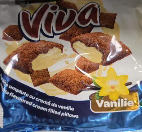 Viva Vanilya Kremalı Yastık Bisküvi 100 g