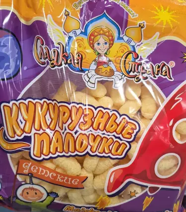 Sladkaya Strana Maisstangen für Kinder 160 g