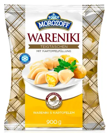 Morozoff Wareniki Teigtaschen mit Kartoffelfüllung 900 g