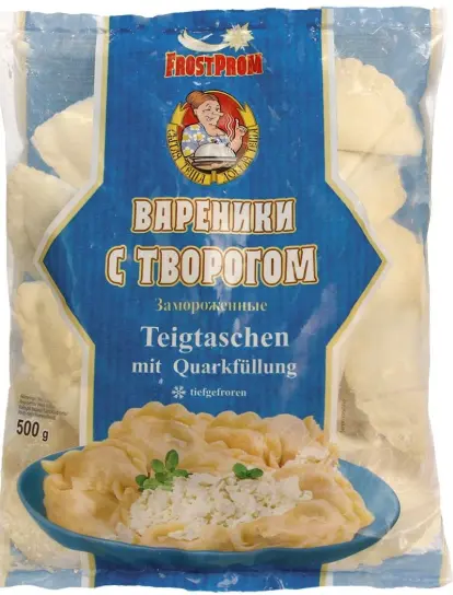 Frostprom Wareniki with Quark Filling 500 g