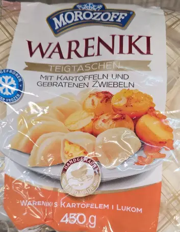 Morozoff Patates ve Kızarmış Soğanlı Wareniki 450 g