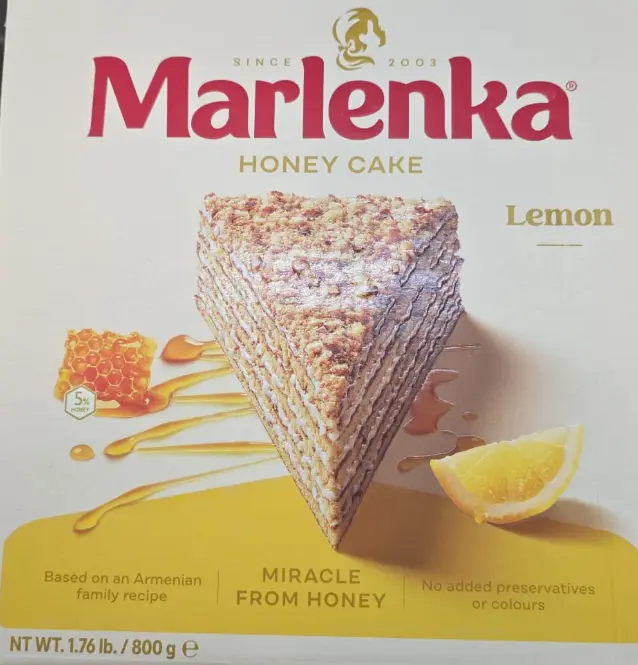 Marlenka Honigkuchen Zitrone 800 g