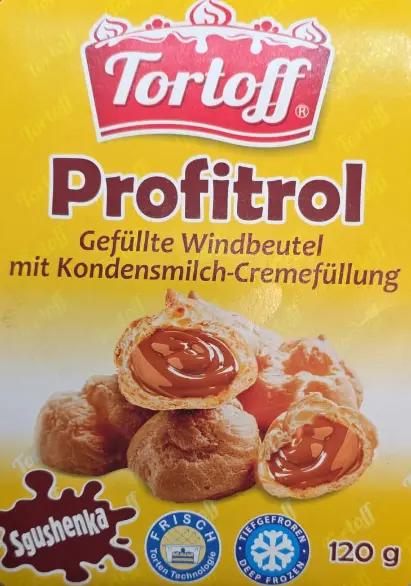 Tortoff Profitrol mit Kondensmilchcreme 120 g