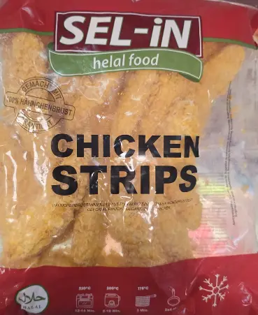 Selin Chicken Strips Halal 720 g