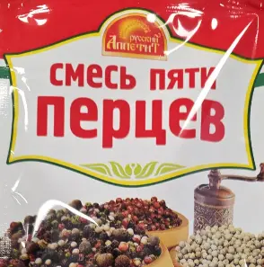 Russkiy Appetit Fünf-Pfeffer-Mischung 55 g
