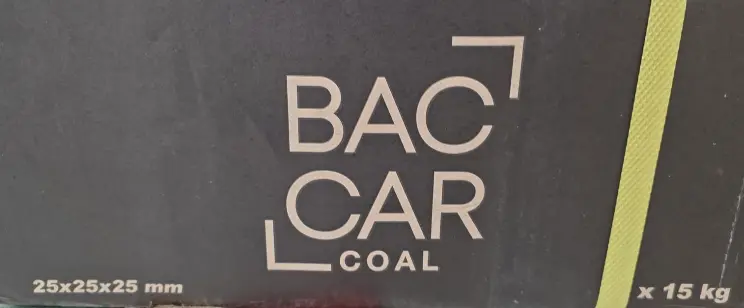 Baccar Hookah Charcoal 25 mm 1 kg