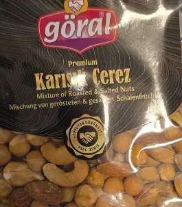 Göral Premium Nussmischung Geröstet & Gesalzen 200 g