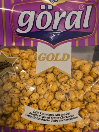 Göral Gold Double Roasted Yellow Chickpeas 200 g