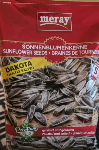 Meray Dakota Sunflower Seeds Lightly Salted 70 g