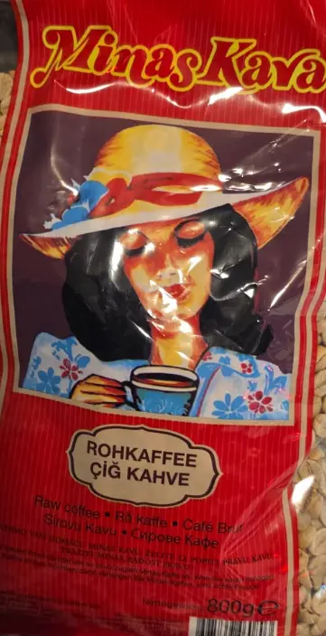 Minas Kava Çiğ Kahve 800 g