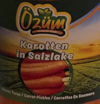 Özüm Carrot Pickles in Brine 1650 g