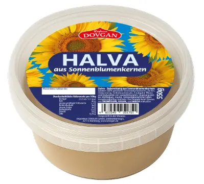 Dovgan Sonnenblumen Halva 550 g
