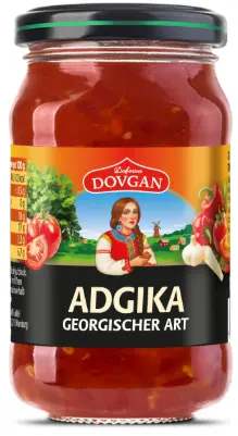 Dovgan Gürcü Usulü Acı Sos (Adgika) 212 g