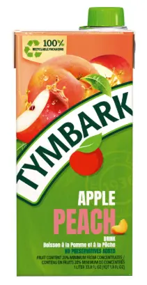 Tymbark Polish Apple Drink Peach 1 l