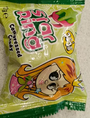 Star Ring Compressed Candy