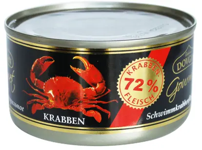 Dovgan Gourmet Schwimmkrabbenfleisch 170 g