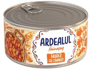 Ardealul Carnaciori cu Fasole Bean Stew with Smoked Sausages 300 g