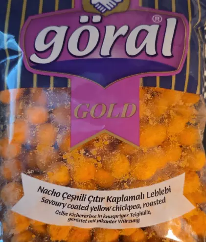 Goral Gold Nacho Gewürzte Knusprig Ummantelte Kichererbsen 200 g