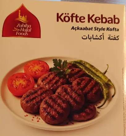 Zabiha Köfte Kebab Akçaabat Style 400 g