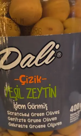 Dali Çizik Yeşil Zeytin 400 g