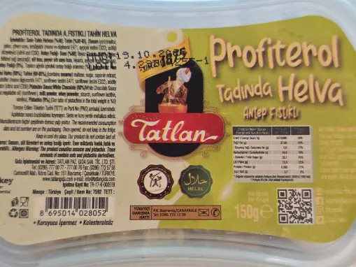 Tatlan Tahin Helva mit Pistazien 150 g