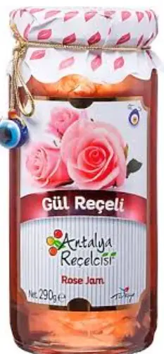 Antalya Reçelcisi Gül Reçeli 290 g