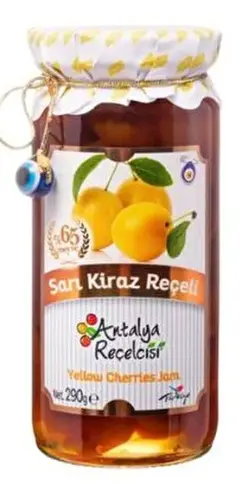 Antalya Reçelcisi Sarı Kiraz Reçeli 290 g
