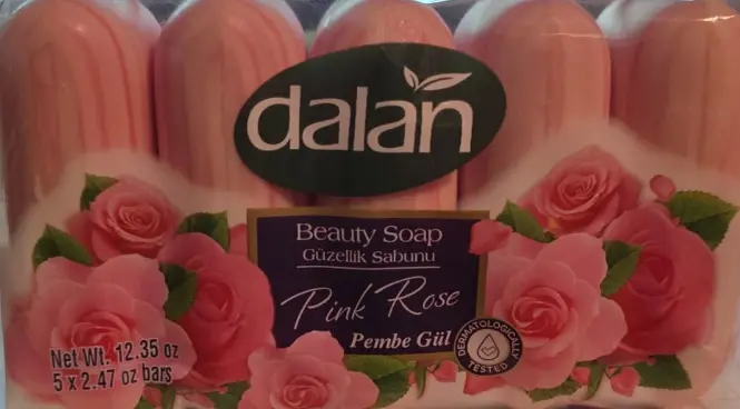 Dalan Güzellik Sabunu Pembe Gül 5 x 70 g