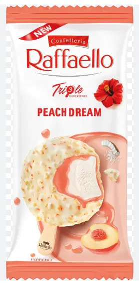 Ferrero Raffaello Dondurma Çubuğu Triple Peach 70 ml