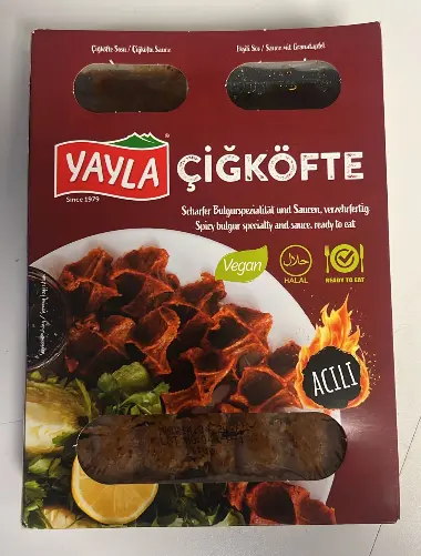 Yayla Cigköfte - Bulgursnack Scharf 380g