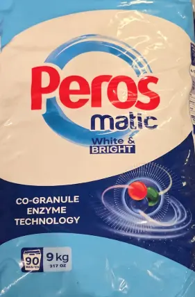 Peros Matic White & Bright Waschmittel 9 kg