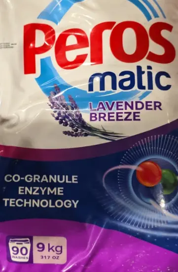Peros Matic Lavender Breeze Laundry Detergent 9 kg