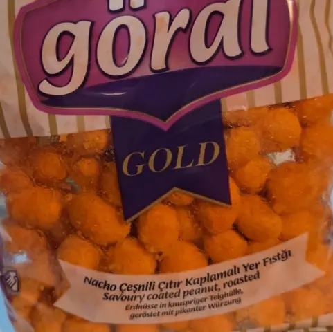 Göral Gold Erdnüsse Mit Nacho Würzung 200 g