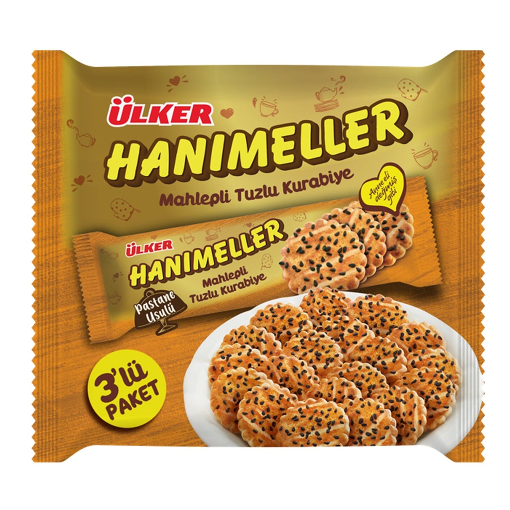 Ülker Hanımeller Salzige Kekse mit Mahlep 243 g