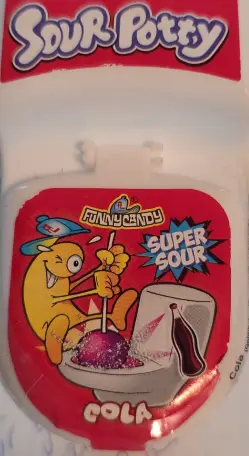 Funny Sour Potty Cola Candy 19 g