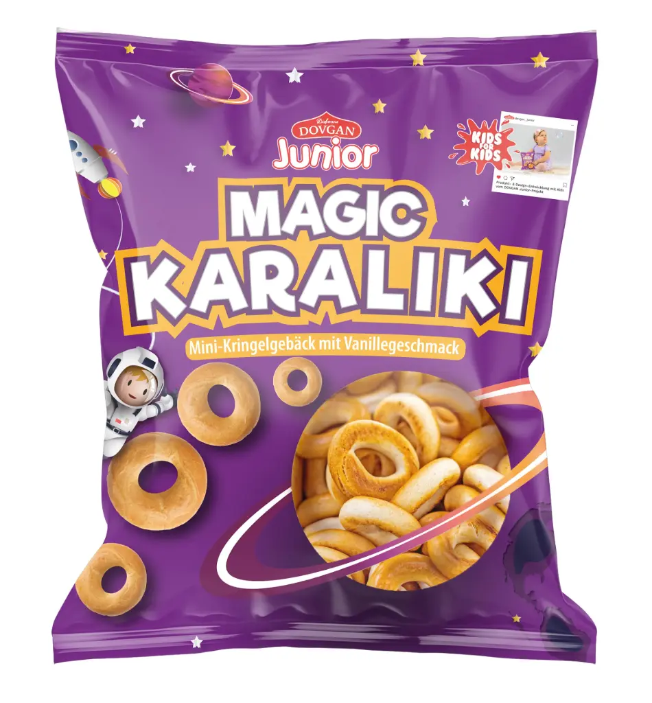 DOVGAN Junior Magic Karaliki Vanille 150 g