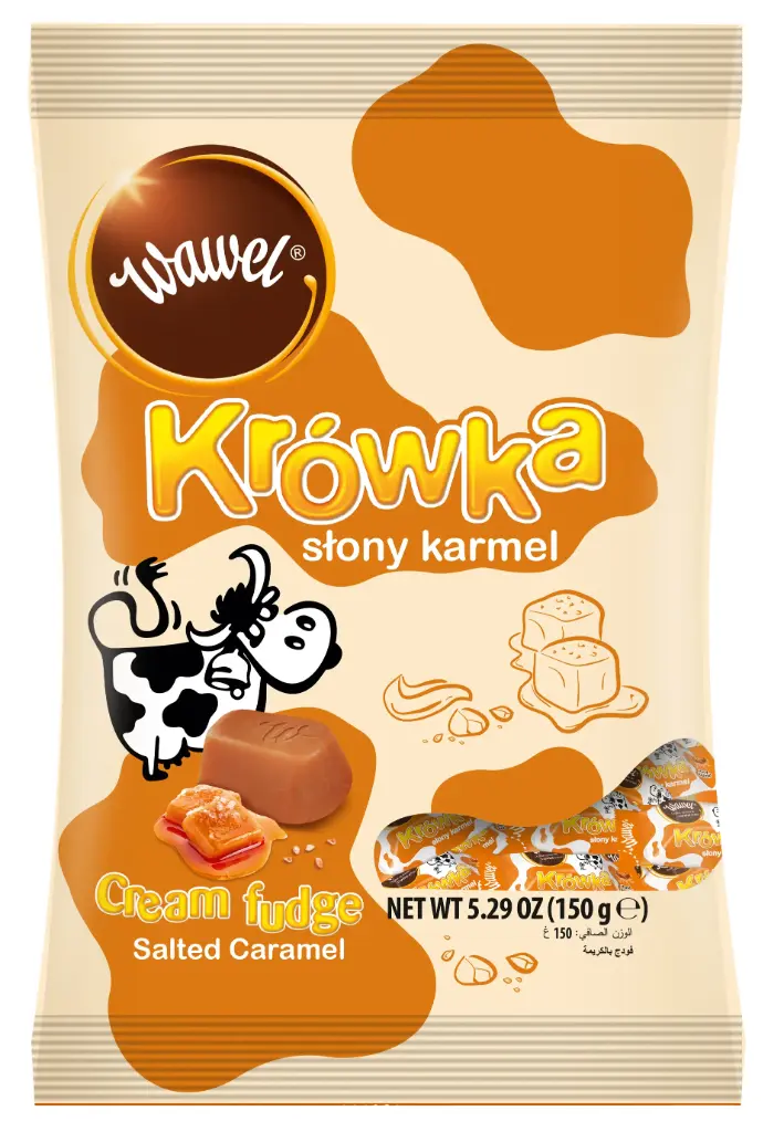 Wawel Krowka Tuzlu Karamelli Süt Karamelleri 150 g