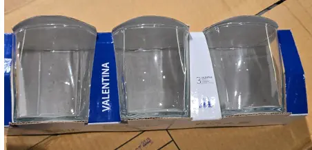 Weissberg Valentina Glasses – 3 Pieces