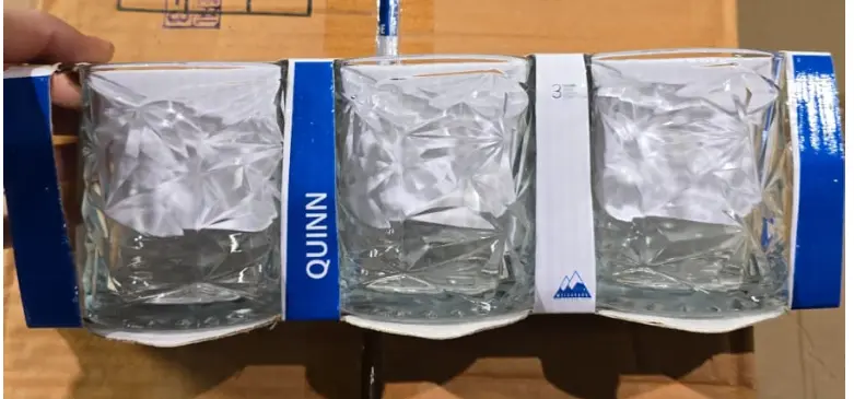 Weissberg Quinn Glasses – 3 Pieces