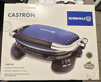Korkmaz Castron Tost / Izgara Makinesi A324-03