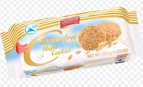 Coppenrath Şekersiz Yulaf Kurabiyesi 200 g